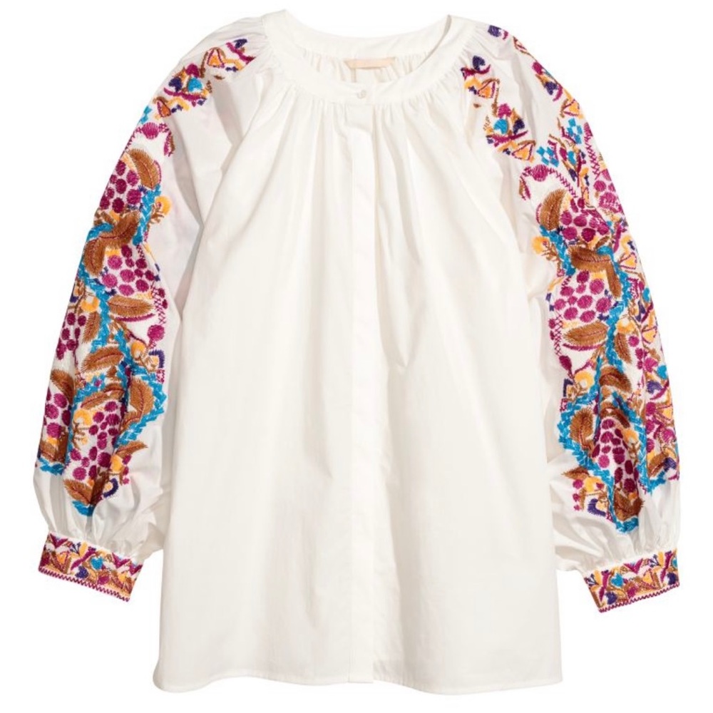 A stunning embroidered shirt for SALE- NEW*!
